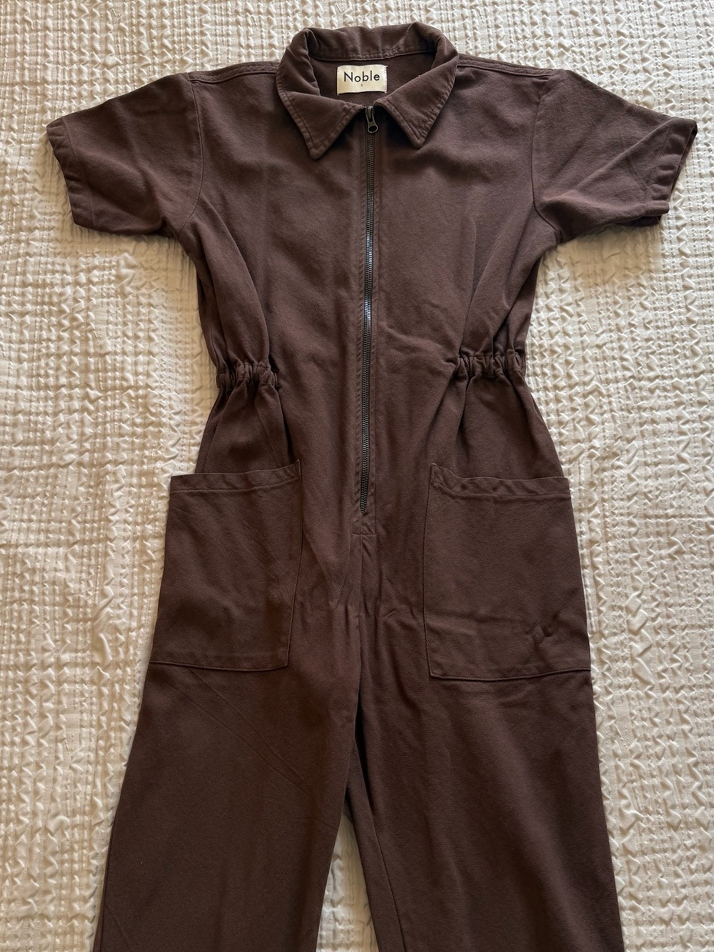 Noble brown jumpsuit